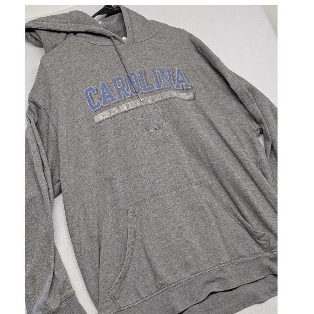 NCAA Champion UNC North Carolina Tar Heels Hoodie Mens XL Gray Sweatshirt